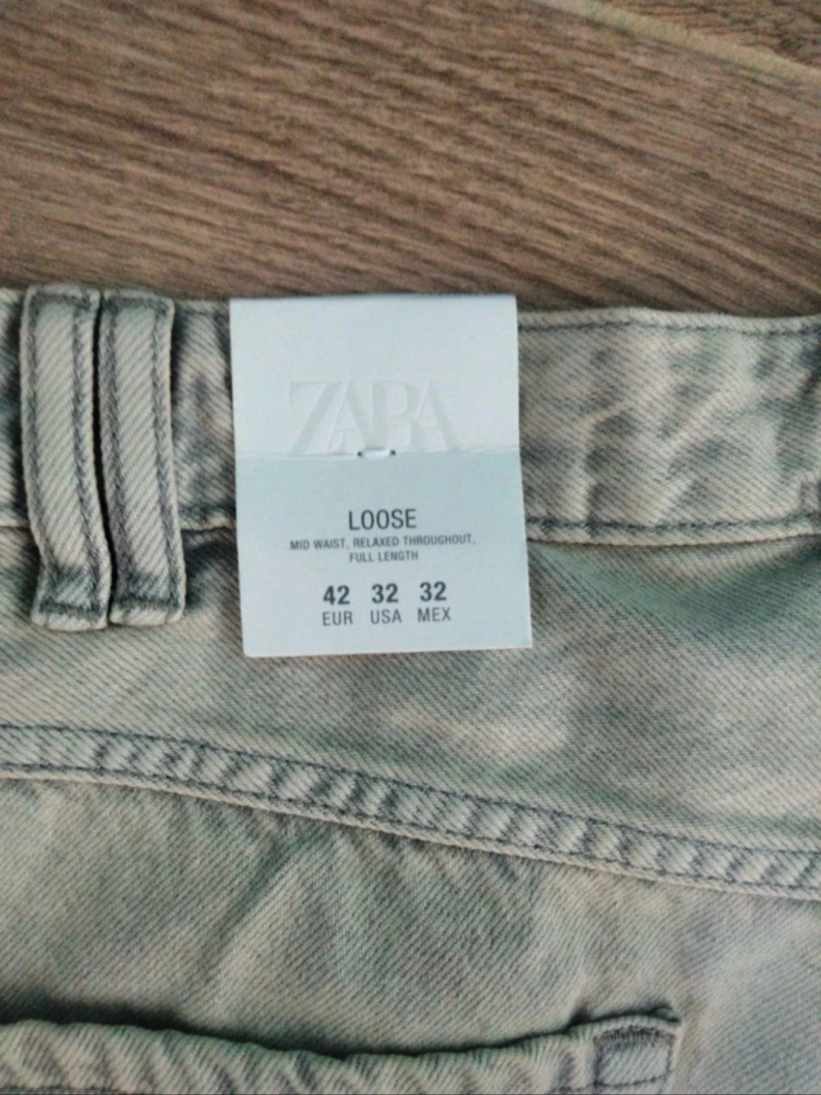 Jean Zara Loose lichtgrijs – Maat 42 – W32 L32 – photo 4